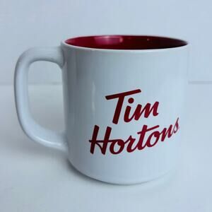 TIM HORTONS Traveler's Collection Voyageur Series Two 14 oz. 2019 White and Red